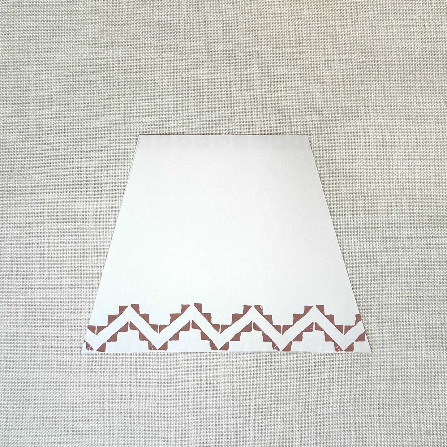 Aztec Tunnel Bespoke Lampshade