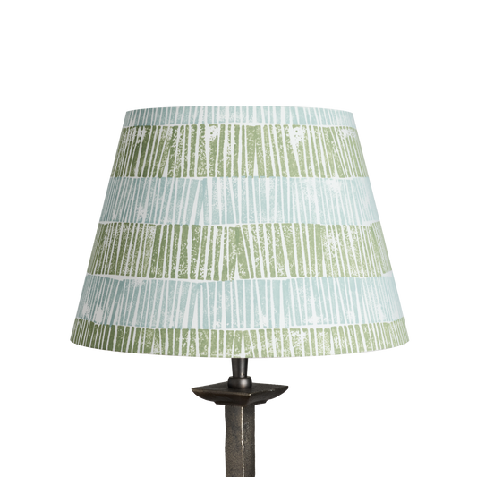 Green and blue modern lampshade