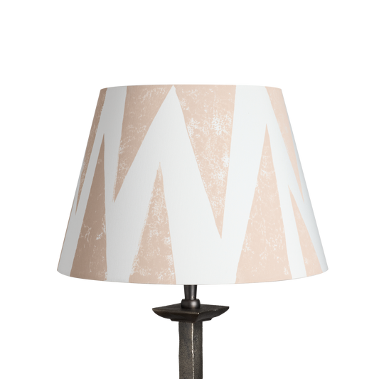 Tiger Tooth Lampshade, Pink