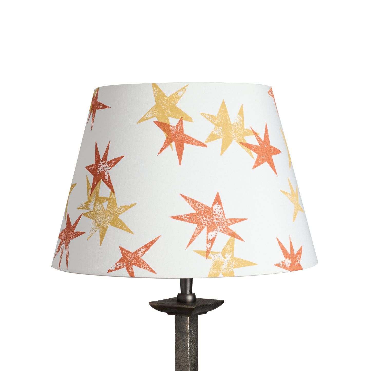 Cut out star top lampshade